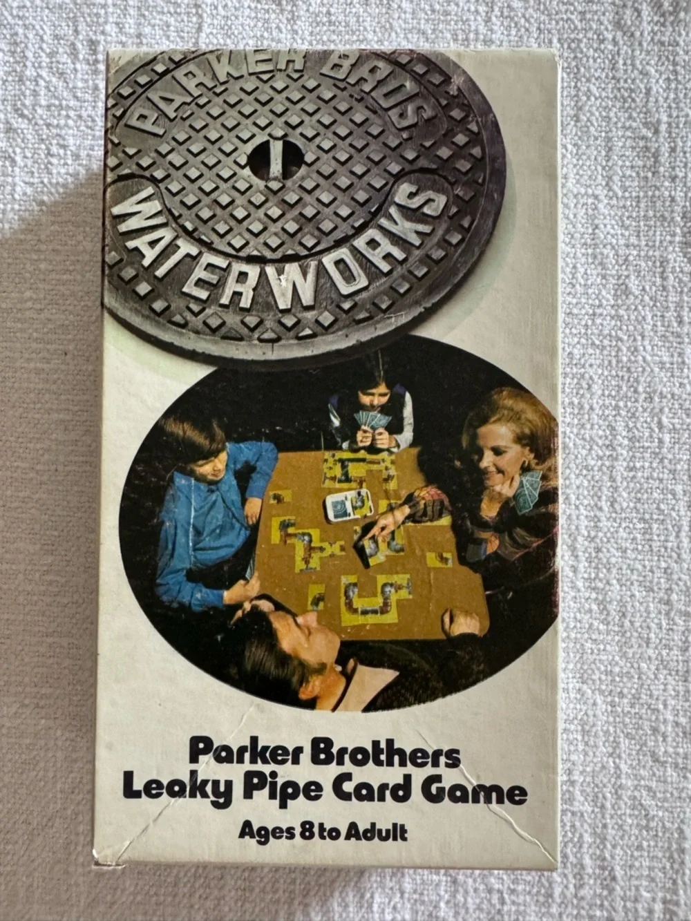 WATER WORKS Parker Brothers Card Game Vintage 1972 -